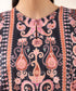 Women's RTW Lawn Black Printed A-Line Shirt